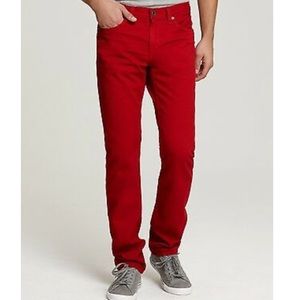 J Brand Men’s Red Jeans